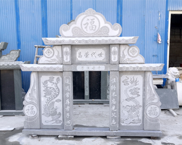 土葬二滴水墓碑