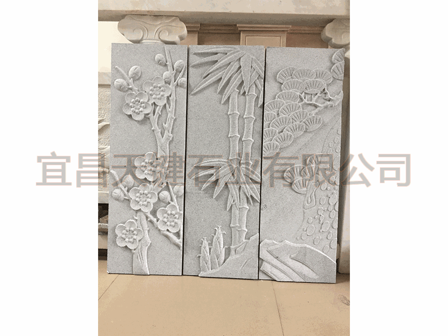 梅兰竹菊浮雕画.gif